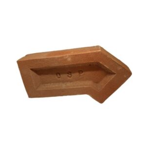 Tijolo 45 graus Vermelho Mesclado